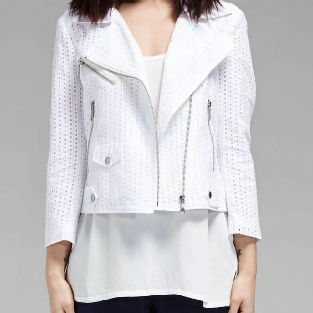 Like NEW Rebecca Minkoff eyelet jacket
